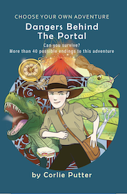 Cover of Choose your own adventure: Dangers behind the Portal by Corlie Putter